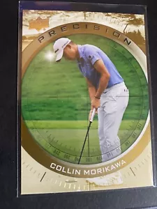 Collin Morikawa #P-11 "Precision" Gold - 2024 Upper Deck Golf Card - Foto 1 di 2