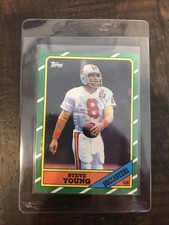 1986 Topps Steve Young Tampa Bay Buccaneers #374 Football Card QB