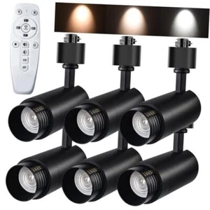 12W Zoomable LED Track Lighting Heads, 2700-6500k Adjustable H Type Track - Picture 1 of 7