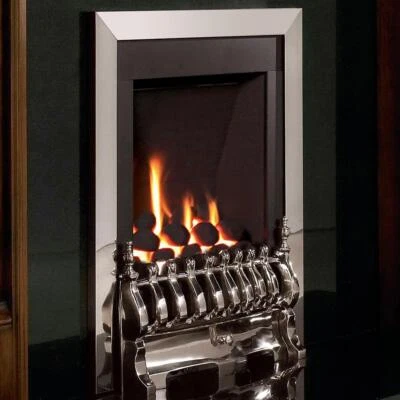 Flavel Windsor Gas Fire Traditional Silver FSRC3JMN UK Made 5 Year Warranty - Image 1 of 4