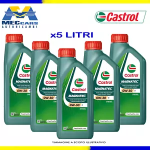 5 LITRE CASTROL MAGNATEC 0W30 D DIESEL ENGINE OIL ACEA C2 FORD WSS-M2C950-A - Picture 1 of 4