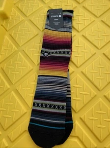 Stance Socks Curren ST Crew Burgundy Large (9-13) - Picture 1 of 3