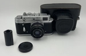 Zorki 4K USSR 35mm Camera + Industar 50 lens #75693201 - Picture 1 of 12