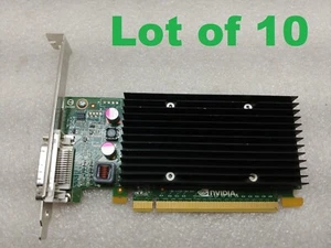 Lot of 10 NVIDIA Quadro NVS 300 512MB DMS-59 Video Graphics Card FULL PROFILE - Picture 1 of 5