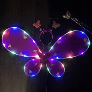 LED Butterfly Wings For Kids - Picture 1 of 9