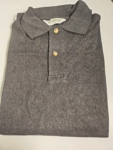 Orvis Sporting Traditions Mens Polo Shirt  100%  Cotton Long Sleeve M New  - Picture 1 of 5