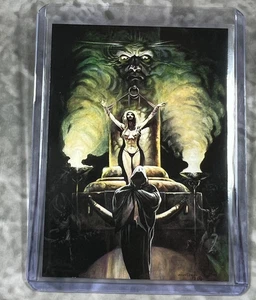 Angels and Amazons Chris Achilleos 1994 Pin Up Trading Card #37 Sacrifice - Bild 1 von 2