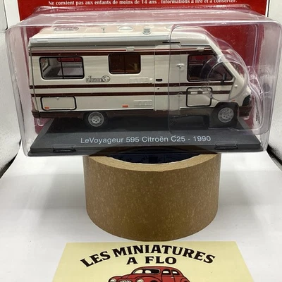 1:43 Hachette collection camping-car , LeVoyageur 595 Citroën C25 1990 - Photo 1/3