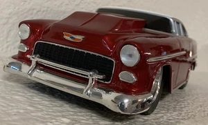 Custom Slammed 1:18 Muscle Machines 55 Chevy Bel Air - Picture 1 of 12