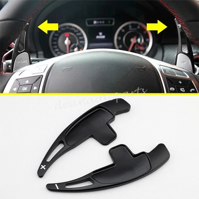 Extensión de palanca de cambios para volante Mercedes AMG C63 E63 S63 2012-2016 Foto 1 de 4