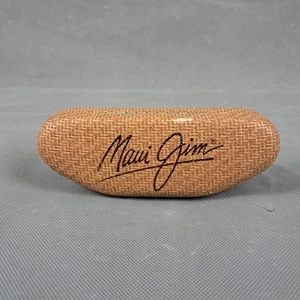 Maui Jim Sunglasses Case Hard Shell Felt Lined Storage Travel Carrier - Picture 1 of 11