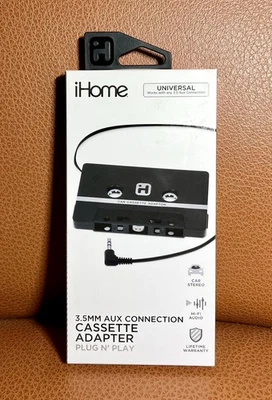 Кассетный адаптер ihome IHCA501BOD | 3,5 мм AUX - Изображение 1 из 2