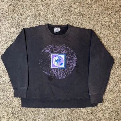 Sudadera De Colección 1991 Michigan Womyn’s Music Festival XL Negra MWMF Feminista Foto 1 de 4