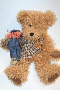 Boyds Bears T.J.'s Best Dressed Serie "Rusty & Scardycrow" #912642 14" perfekt - Bild 1 von 6