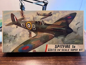 Vintage SPITFIRE MK 1a 1/24 - AIRFIX - Foto 1 di 3