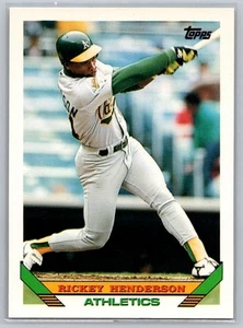 1993 Topps Rickey Henderson #750 - Picture 1 of 2