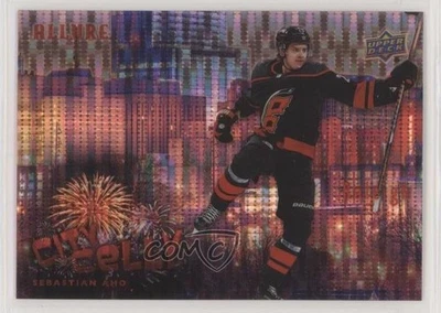 2020-21 Upper Deck Allure City Celly Red Sebastian Aho #CC-2 - Image 1 of 2