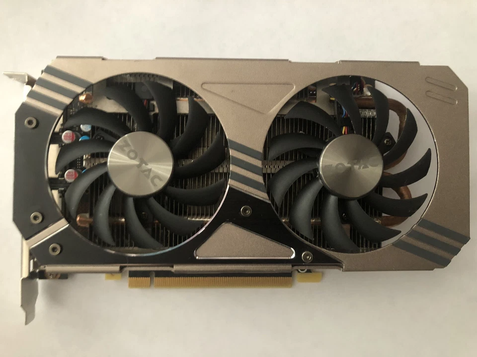 Zotac Gaming/PNY  P2000 5 GB Gddr5 Graphics Card Modded GTX 960 GPU Heatsinkfans - Image 1 of 4