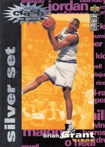 Brian Grant Silver Set You Crash The Game Basketball 95 Upper Deck #C30 - Picture 1 of 2