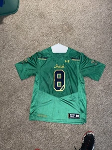 Note Dame # 8 Rare Under Armour Size M - Picture 1 of 4