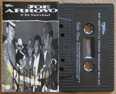 JOE ARROYO - REBELLION (WORLD CIRCUIT WCC012) 1989 UK CASSETTE TAPE SALSA CUBANO - Image 1 of 3