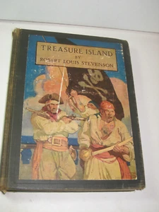 Treasure Island Robert Louis Stevenson Scribner's 1911 N. C. Wyeth HC - Picture 1 of 6