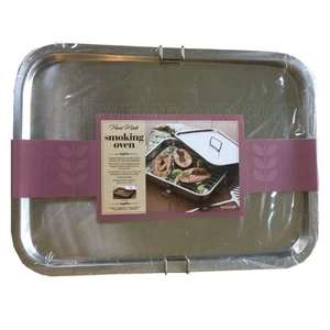 Horno para fumar de acero inoxidable artesanal de cocina Masterclass + astillas de madera gratis - Imagen 1 de 7