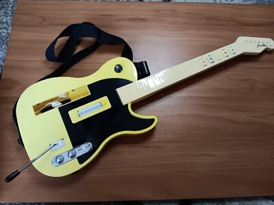 Guitarra Nyko Front Man Nintendo WII 87035-E14 Amarillo Frontman Controller Foto 1 de 4