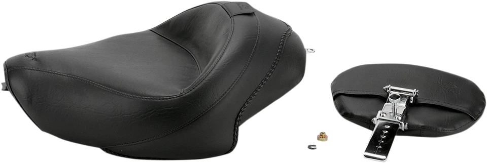 Mustang Wide Touring Vintage Assento Solo com Encosto de Motorista 79429 - Imagem 1 de 1