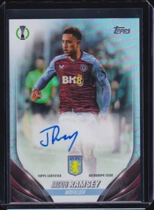 2023-24 Topps UCC Flagship Jacob Ramsey AUTO Aston Villa A-JR - Bild 1 von 2