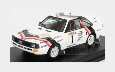 1:43 Trofeu Audi Quattro Sport #1 Winner Rally Stadte 1984 Rohrl TRRDE28 Modelli - Immagine 1 di 2