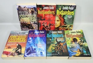 JAMES AXLER OUTLANDERS Book Lot Of 7 Paperback Fantasy Sci-fi - Picture 1 of 5