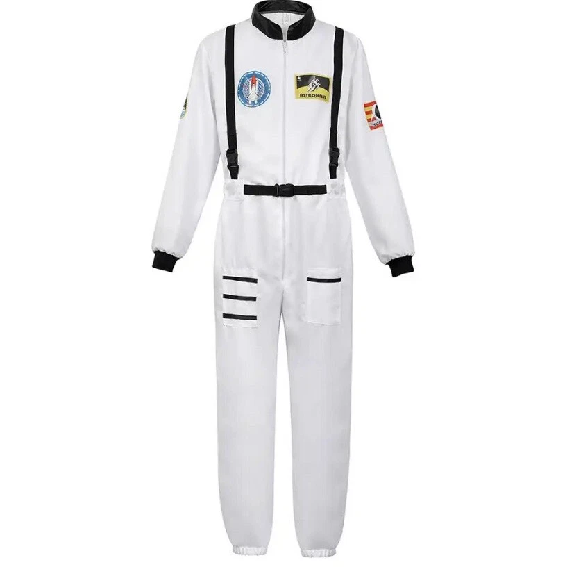 Underwraps Astronaut Orange NASA Adult Size Medium Mens/ WomenHalloween Costume - Image 1 of 1