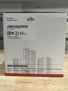 NEU!!! UNV Uniview IPC328SS-DF28K-I0 HD IP IR Fixed Dome Netzwerkkamera - Bild 1 von 4
