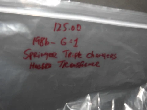 1986 G1 Springer Triple Changers  Transformers Hasbro Cover