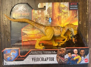 Jurassic World Camp Cretaceous Velociraptor Savage Strike 4" Dinosaur Figure - Picture 1 of 1