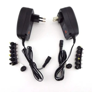 Adjustable Power Supply Adapter Converter AC DC 30W 3V 4.5V 5V 6V 7.5V 9V 12V 2A - Picture 1 of 8