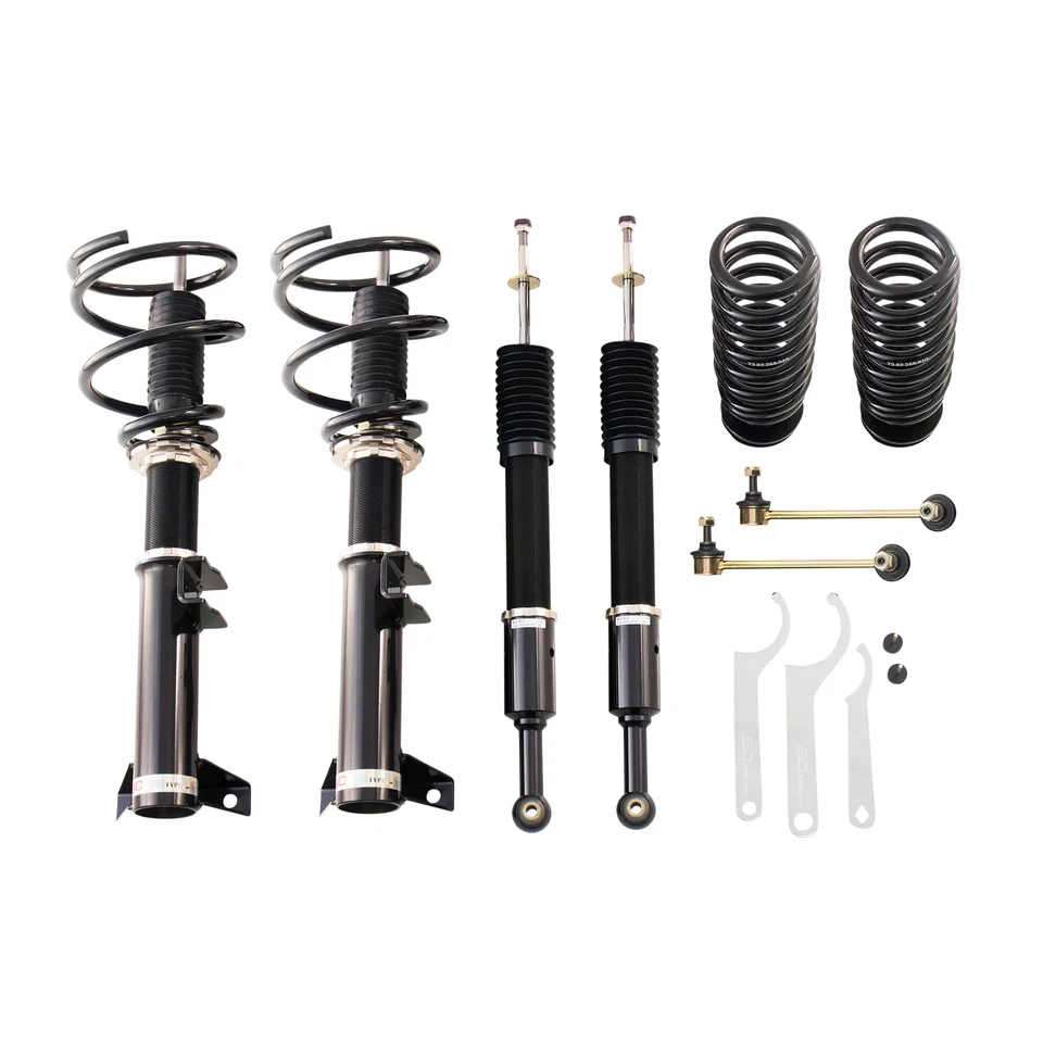 Kit Amortiguador Coilover Ajustable Serie BC Racing BR para Mercedes Benz C230 01-07 Foto 1 de 3