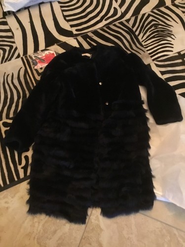 Giacca Tory Burch Shearling and Fur taglia XL nuova