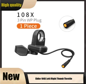 Ebike Thumb Throttle for BAFANG BBS01 BBS02 BBSHD Mid Motor 108X Left/Right SDE - Picture 1 of 14