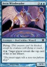 AVEN WINDREADER 10th Edition MTG Magic the Gathering Cards DJMagic