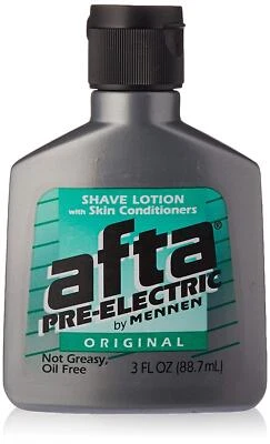 Afta Pre-Electric Shave Lotion With Skin Conditioners Original 3 oz (12 Pack) - Image 1 of 4