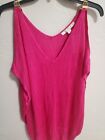 Chain Blouson Swtr cabaret pink Magenta NWT!!good for sumer any occasions