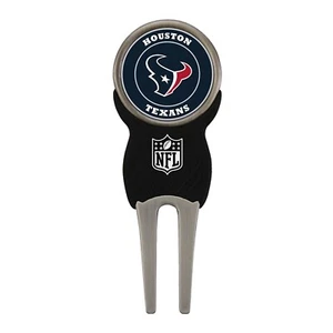 Houston Texans Divot Tool with NFL Double Sided Golf Ball Marker - Picture 1 of 2