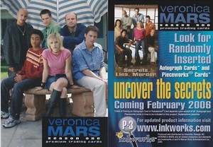 2006 VERONICA MARS SEASON 1 PROMO TRADING CARD P-3