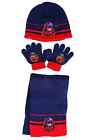 Girls Miraculous Ladybug Winter Hat and Gloves Set Beanie Bobble Hat Age 3-8 Y