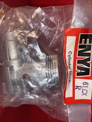 ENYA  61 CX R MODEL  CRANKCASE ASSY LESS BRGS  NIP - Image 1 of 2