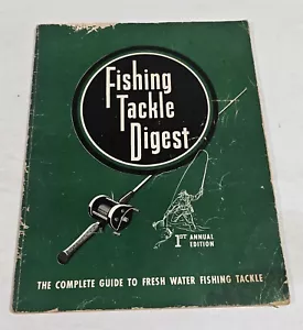 1946 1st Annual Edition Fishing Tackle Digest PB Book Booklet Pamphlet - Picture 1 of 7