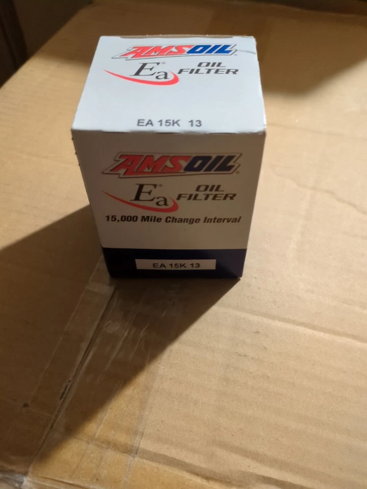 Filtro de aceite sintético Amsoil Ea 15K 10 intervalo de cambio de 15.000 millas EE. UU. NOS Foto 1 de 4