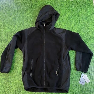 Vintage Reebok Youth Large 14-16 Jacket Black NWT - Picture 1 of 9